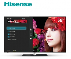 Hisense/海信 LED58E1UA 58吋安卓智能4K高清电视平板液晶电视机 高光白色套黑 官