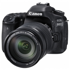 佳能(Canon) EOS 80D(EF-S 18-200mm f/3.5-5.6 IS) 单反套装